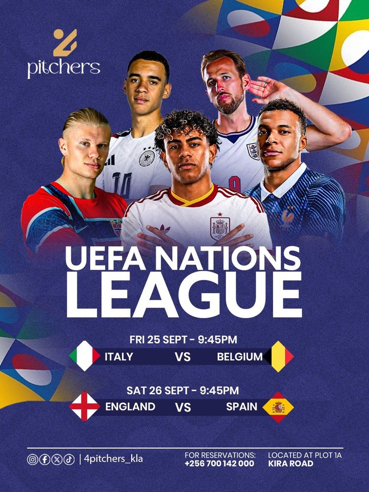 The Euro is back! What’s the plan other than passing by 4Pitchers? Catch every moment with us this weekend!