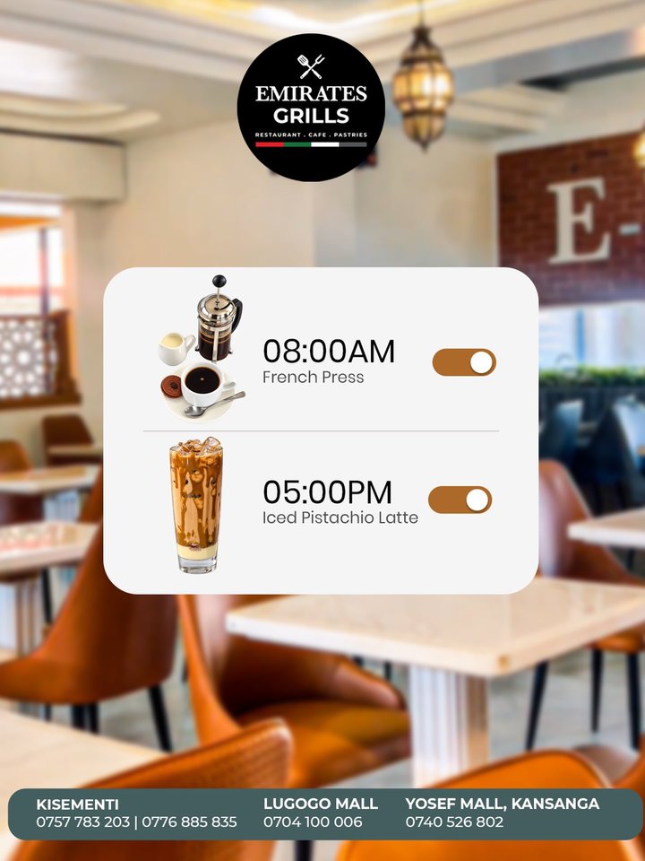 Your coffee cravings have a schedule 8 AM calls for a smooth French Press, while 5 PM is all about that creamy Iced Pistachio Latte. Which one are you…