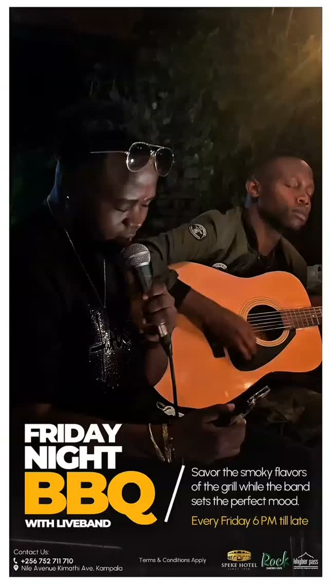 Make your Friday special at Speke Hotel Kampala with mouthwatering BBQ, refreshing drinks, lively music, and the perfect setting to welcome the weekend…