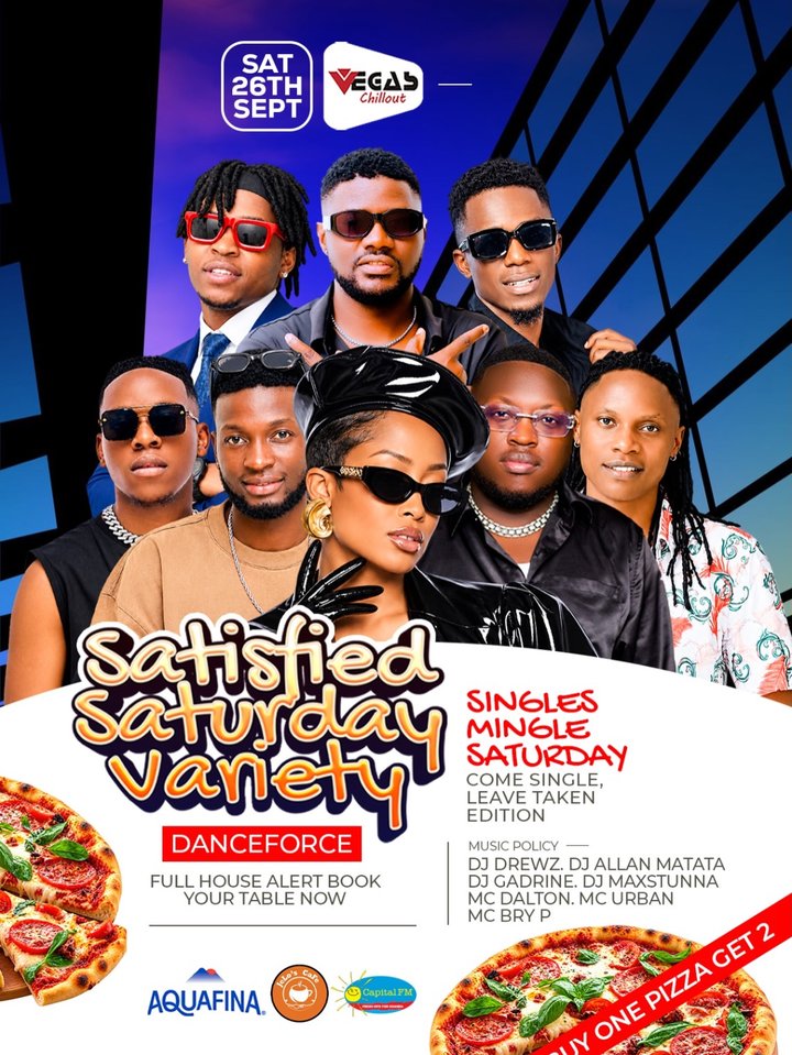 Tag that single friend who needs to pull up for the biggest Saturday Party Starring: DANCE FORCE PARTY Music Policy: DJ Drewz | DJ Allan Matata | DJ Gadrine |…