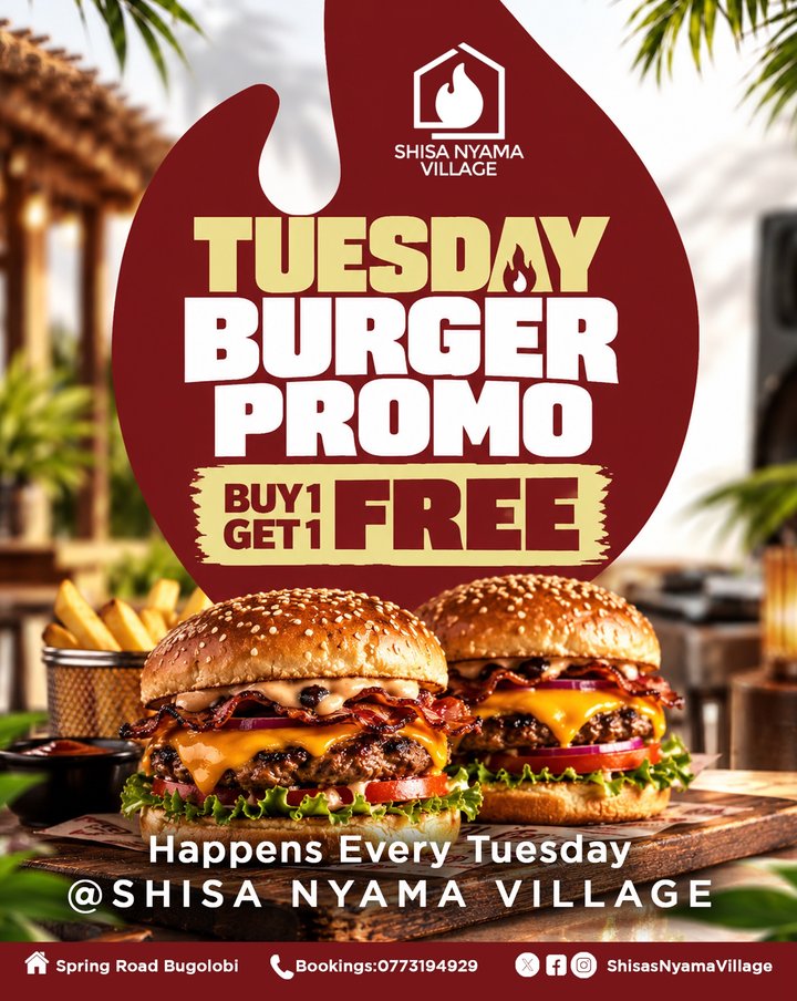 It’s TUESDAY which means BUY 1 GET 1 FREE burgers, all day, every day it’s Tuesday. Juicy, loaded, and made to share (or not ). Tag your burger buddy and pull…