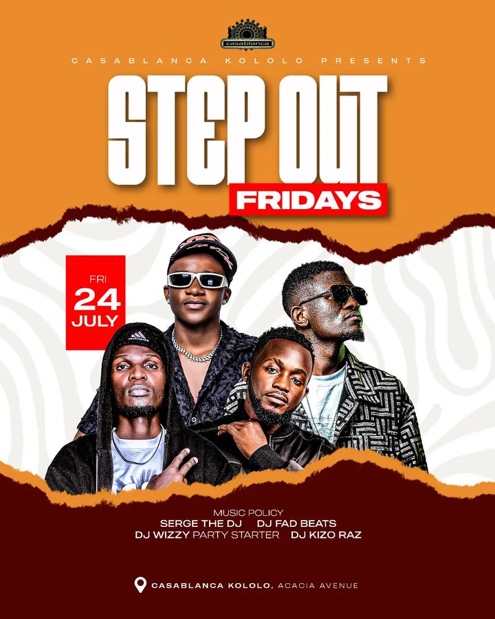 StepOùt Friday is gonna be q massive vibe tonight at . Come through for massive vibes and entertainment.