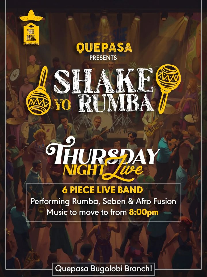 A night of music to move to!
Bugolobi Branch
Drinks always specials