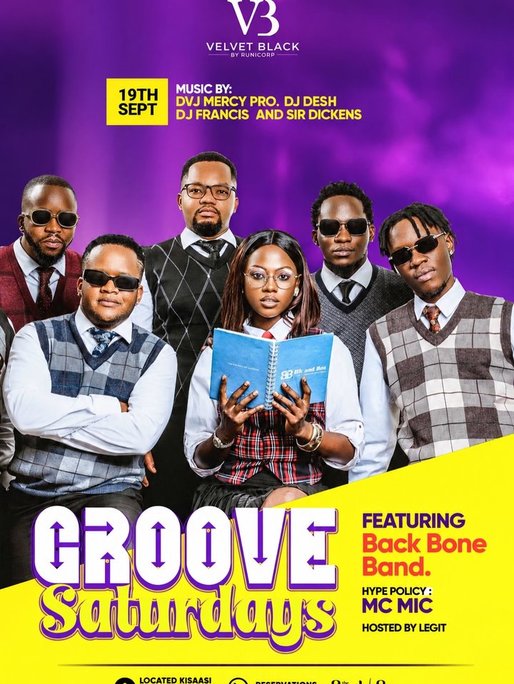 What is a good saturday evening without a great live band performance.
So tonight we are tuning up the hit in full vibes ⏰ 9:00PM
kisaasi- kyanja road